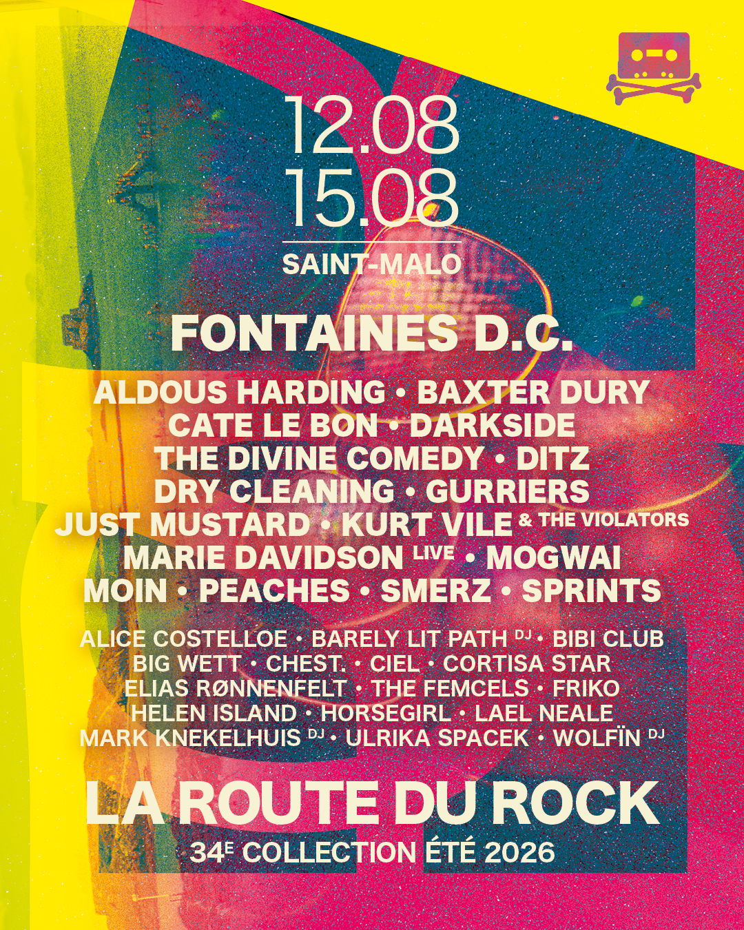 La Route du Rock - 34e Collection Été 2026